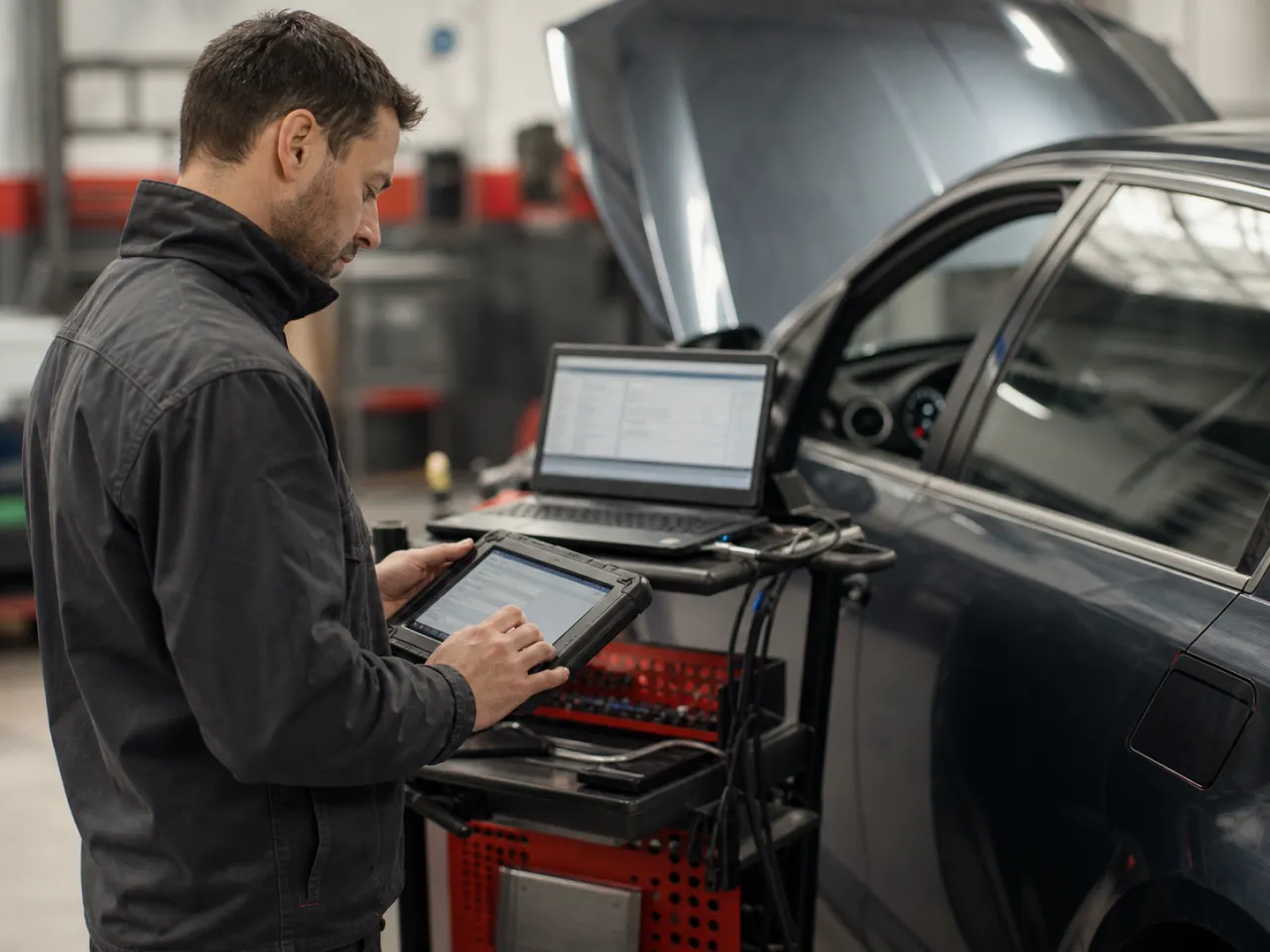 Auto dijagnostika vozila u Zagrebu pomoću profesionalnog uređaja